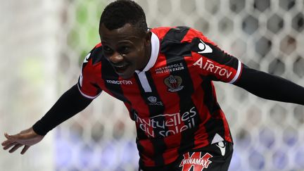 Le joueur de l'OGC Nice, Jean-Michaël Séri (VALERY HACHE / AFP)