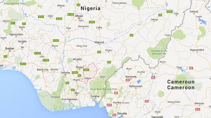 Un touriste fran&ccedil;ais a &eacute;t&eacute; tu&eacute; et sa femme bless&eacute;e lors d'une attaque &agrave; main arm&eacute;e, le 2 juin 2015, dans l'Etat d'Ebonyi, au sud-est du Nigeria. ( GOOGLE MAPS)