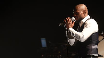 Kery James lors d'un concert à Angers, le 24 février 2018. (JOSSELIN CLAIR / MAXPPP)