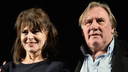 Fanny Ardant et Gérard Depardieu à Moscou, en juillet 2015.
 (RAMIL SITDIKOV / RIA NOVOSTI / SPUTNIK)