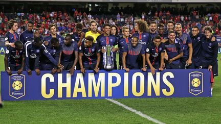 Après l'International Champions Cup, le Paris Saint-Germain est prêt pour remporter le Trophée des Champions face à Lyon (JONATHAN DANIEL / GETTY IMAGES NORTH AMERICA)