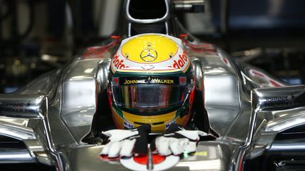 En remportant tranquillement le Grand Prix du Canada de F1, Lewis Hamilton prend la tête du championnat du Monde. Le Français Romain Grosjean se classe 2e, son meilleur résultat en carrière. (HOCH ZWEI / MAXPPP)