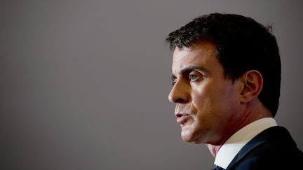 Le Premier ministre Manuel Valls lors d'un discours à Orléans (Loiret), le 1er avril 2016. (ALAIN JOCARD / AFP)