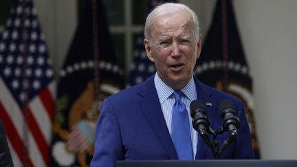 Joe Biden à Washington (Etats-Unis), le 15 septembre 2022. (ANNA MONEYMAKER / GETTY IMAGES NORTH AMERICA / AFP)