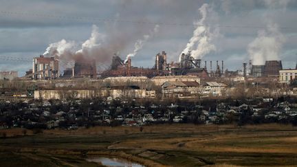 &nbsp; (La ville industrielle de Marioupol, prochaine cible des séparatistes ? © REUTERS | Gleb Garanich)