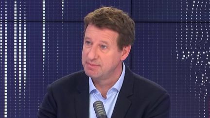 Yannick Jadot, eurodéputé Europe Ecologie-Les Verts, était l'invité du 8h30 franceinfo lundi 19 avril 2021. (FRANCEINFO / RADIOFRANCE)