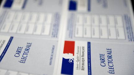 Impression de cartes électorales. (MAXPPP)