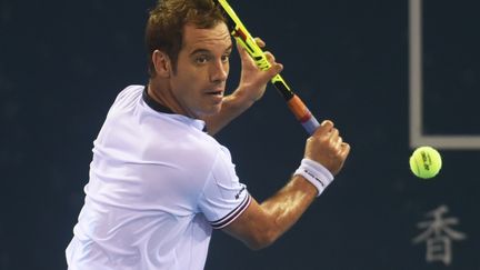 Le Français Richard Gasquet (WANG DONGZHEN / XINHUA)