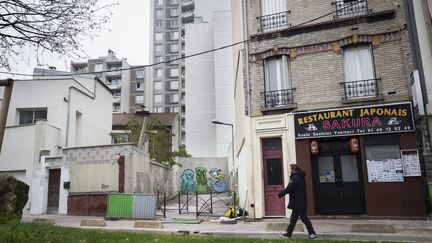 La cit&eacute; Emile-Cordon &agrave; Saint-Ouen (Seine-Saint-Denis), le 18 octobre 2013. (  MAXPPP)