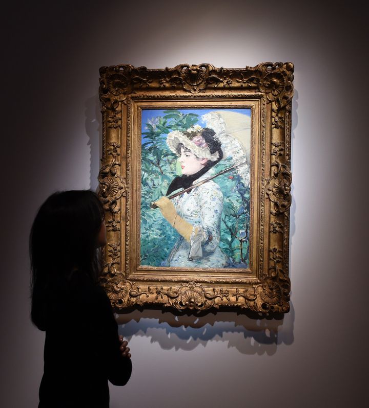 "Le Printemps" d'Edouard Manet (1881)
 (DON EMMERT / AFP)