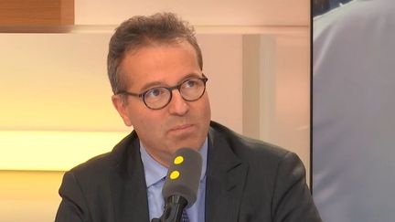 Martin Hirsch, le&nbsp;directeur général de l'Assistance publique - Hôpitaux de Paris sur franceinfo. (RADIO FRANCE)