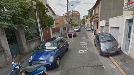 La rue Alfred-de-Musset, à Toulon (Var), où a éclaté une fusillade lundi 23 novembre 2015. (GOOGLE STREET VIEW)