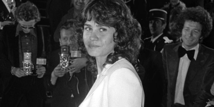 L'actrice Maria Schneider au festival de Cannes en 1975
 ( Anonymous/AP/SIPA)