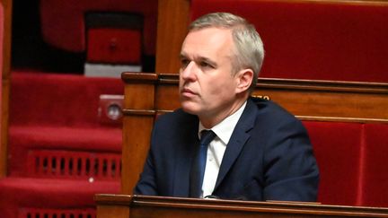 François de Rugy lors de la session de questions au gouvernement à l'Assemblée nationale, le 17 septembre 2019. (DOMINIQUE FAGET / AFP)