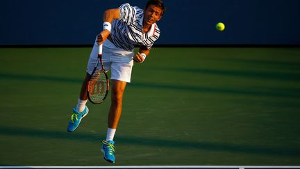 Le service de Nicolas Mahut n'a pas suffi face à Garcia-Lopez (AL BELLO / GETTY IMAGES NORTH AMERICA)