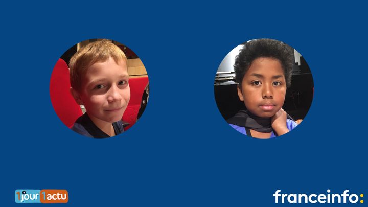 franceinfo&nbsp;junior, une émission en partenariat avec le magazine d'actualités pour enfants 1jour1actu et 1jour1actu.com. (FRANCEINFO / RADIOFRANCE)