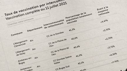 Le Sud-Est en retard, le Nord en avance... Où se situe votre commune par rapport au reste du pays ? (JESSICA KOMGUEN / FRANCEINFO)