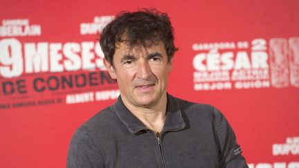 Albert Dupontel présente "9 mois ferme" en Espagne, le 8 avril 2014.
 (REX/REX/SIPA)