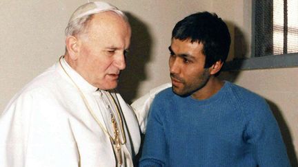 &nbsp; (© Maxppp  Jean-Paul II et  Mehmet Ali Agça)