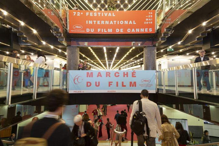 L'entré du Marche du Film au Festival de Cannes en 2019. (BOESL / DPA)