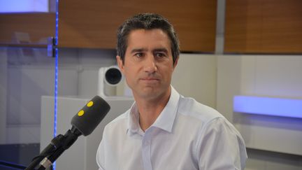 François Ruffin, député France insoumise de la Somme. (RADIO FRANCE / JEAN-CHRISTOPHE BOURDILLAT)