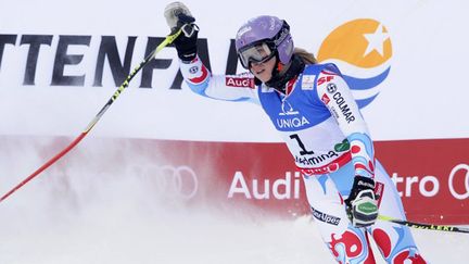 Le bonheur de Tessa Worley sur le slalom géant