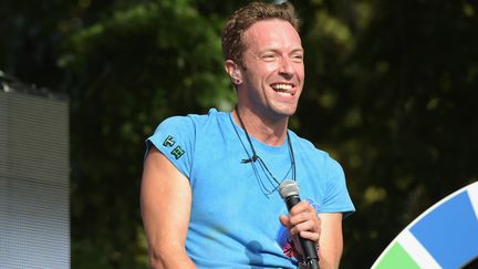 Chris Martin, chanteur de Coldplay 
 (Theo Wargo / Getty Images North America / AFP)