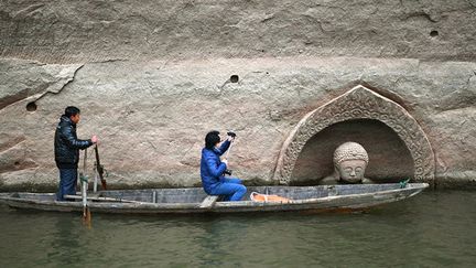  Découverte d'un Bouddha dans un réservoir en Chine
 ( CHINE NOUVELLE/SIPA)