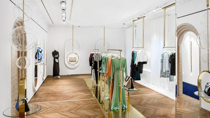 Boutique Vionnet au 31 rue François 1er, à Paris
 (Stéphane Feugère)