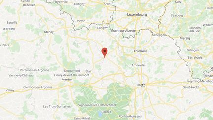 La fillette a été percutée par la voiture de son oncle sur la commune de Piennes (Meurthe-et-Moselle). (GOOGLE MAPS)