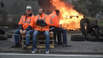 Manifestation de salariés d'Ascoval, le 24 octobre 2018, dans le Nord. (MAXPPP)