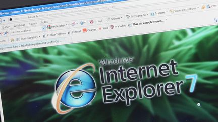 Les versions 6 &agrave; 11 d'Internet Explorer ont &eacute;t&eacute; victimes d'une faille de s&eacute;curit&eacute; fin avril 2014. (MAXPPP)