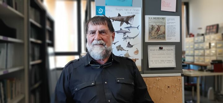 Charles-François Boudouresque, professeur d'océanographie&nbsp;et membre du conseil scientifique du parc national de Port-Cros (VALENTIN DUNATE / RADIO FRANCE)