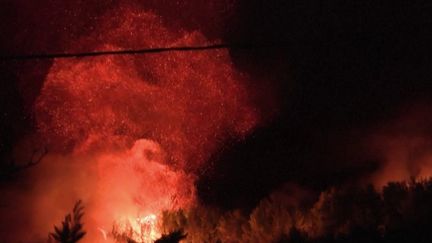 Incendies en Grèce : Plusieurs villes évacuées au nord-est d’Athènes (france 2)