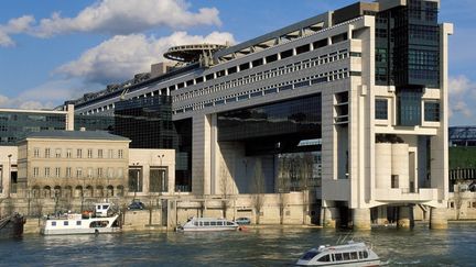 Le ministère de l'Economie, à Paris, dans le quartier de Bercy. (ROSINE MAZIN / AFP)