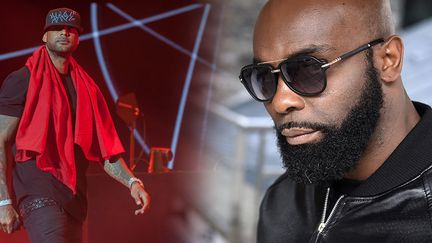 Les rappeurs Booba et Kaaris
 (Booba Jalal Morchidi / ANADOLU AGENCY Mai 2017 / Kaaris DOMINIQUE FAGET / AFP mars 2015)