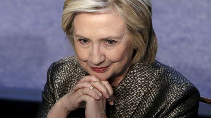 Hillary Clinton,&nbsp;candidate &agrave; l'investiture d&eacute;mocrate pour l'&eacute;lection pr&eacute;sidentielle am&eacute;ricaine de 2016, le 22 avril 2015, &agrave; Washington. (GARY CAMERON / REUTERS)