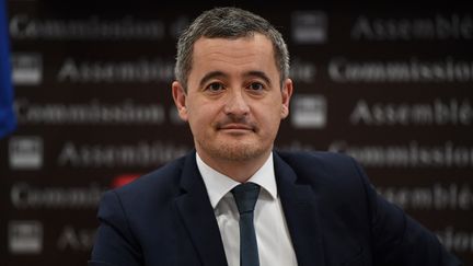 Gérald Darmanin, ministre de l'Intérieur et des Outre-mer. (CHRISTOPHE ARCHAMBAULT / AFP)