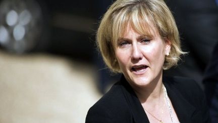 Nadine Morano, candidate UMP dans la 5e circonscription de Meurthe-et-Moselle. (AFP - Lionel Bonaventure)