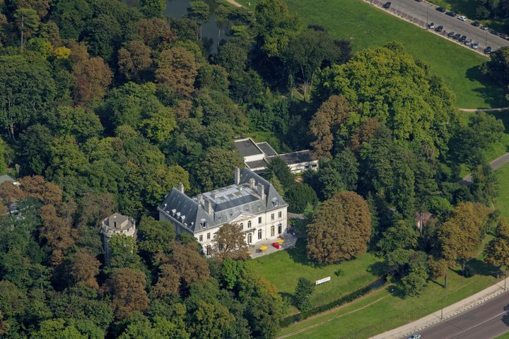 Le domaine de Longchamp et son château, à Paris. (Yann Arthus-Bertrand)