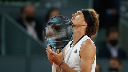 Alexander Zverev a remporté le Masters 1000 de Madrid, dimanche 9 mai.&nbsp; (OSCAR BARROSO / SPAIN DPPI / AFP)