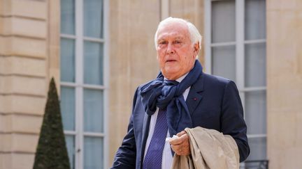 Le Pr Jean-François Delfraissy, le 7 mai 2022 à l'Elysée, à Paris. (MAXPPP)