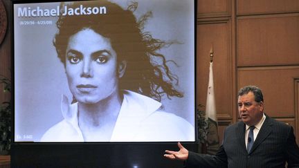 Brian Panish, défenseur de la famille Jackson, devant la cour de Los Angeles, le 24 septembre 2013
 (AL Seib/AP/SIPA)