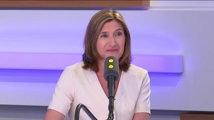 Alice Holzman était l'invitée de franceinfo mardi 14 mai.&nbsp; (FRANCEINFO / RADIOFRANCE)