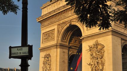 La place de l'Etoile &agrave; Paris. (MAURICE SUBERVIE / ONLY FRANCE / AFP)