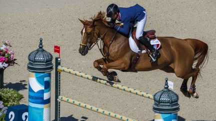 Le cavalier français Julien Epaillard a terminé 4e de la finale olympique du saut d'obstacles individuel