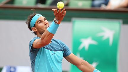 &nbsp; (Rafael Nadal ne jouera plus cette année à Roland Garros en raison d'une blessure au poignet  © MaxPPP)