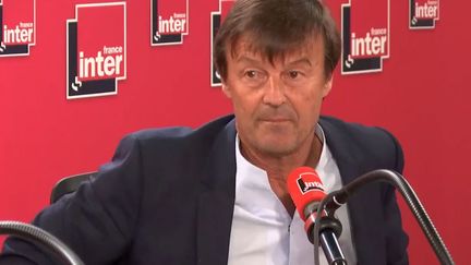 Nicolas Hulot le 28 août 2018 sur France Inter. (FRANCE INTER / RADIO FRANCE)