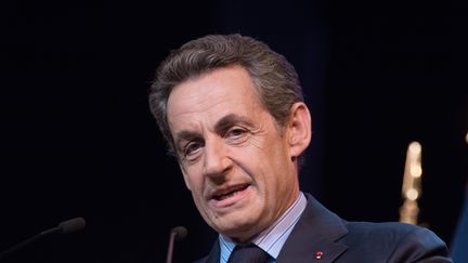 Nicolas Sarkozy, le 10 juin 2015, à Paris.&nbsp; (FRANCOIS PAULETTO / AFP)