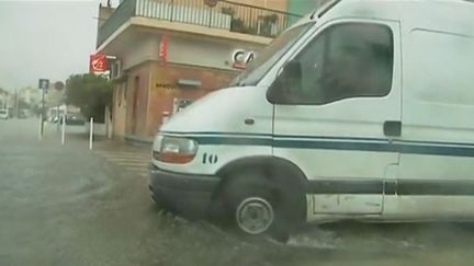 En quelques heures, il est tombé l'équivalent de plusieurs mois de précipitations. Les dégâts sont immenses. (CAPTURE ECRAN FRANCE 2)